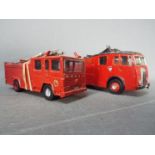 ASAM Models - Two built and unboxed Dennis Fire Appliances possibly by ASAM Models.