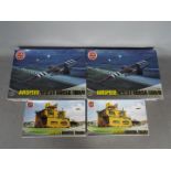 Airfix - Four Factory Sealed plastic model kits from Airfix.