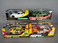 Scalextric - 4 x Pontiac Grand Prix Nascar models, # C2444 in Home Depot livery,