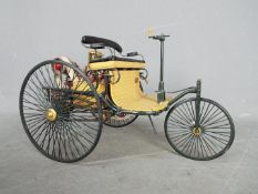 Franklin Mint - An unboxed 1:8 scale 1886 Benz Patent Motorwagen.