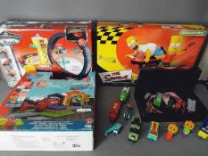 Chuggington - Scalextric - A boxed Chuggington play set along with 2 other boxes of loose