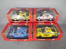 Fly - 4 x race cars including 2 x Audi A4, Mercedes C Class and Opel Calibra.