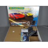 Scalextric - Incomplete Lamborghini Rampage set # C1386F. The cars are missing from this set.