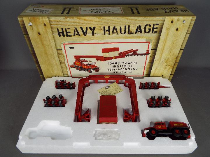 Corgi Heavy Haulage - A boxed Limited Edition Corgi Heavy Haulage CC12307 Scammell Contractor,