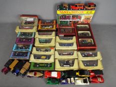 Matchbox - A collection of 23 x boxed and 16 x loose Yesteryear cars and vans including unopened #