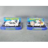 Scalextric - 2 x Audi Sport quattro models # C3487 as driven by Michele Mouton on the 1985 Ulster