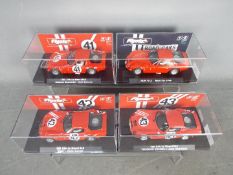 Flyslot - 4 x Alfa Romeo TZ2 1965 Le Mans cars including # 057306 Zeccoli / Rosinski,