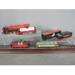 Franklin Mint - An unboxed OO gauge static model of a 4-6-2 steam locomotive and tender ''North