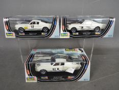 Revell - 3 x Shelby GT350 R Mustang slot cars in various liveries including # 08369 1967 Le Mans,
