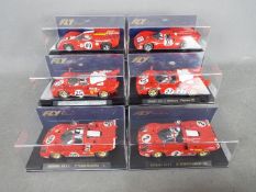 Fly - 6 x cars including 4 x Ferrari 512S and 2 x Lola T70 race cars. # C24, # C4, # C35.