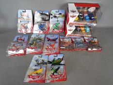 Pixar - Cars - Planes - A collection of 13 boxed / carded models including Race Day Fan 4 pack #