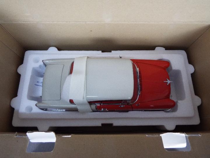 Danbury Mint - 2 x 1:16 scale 1955 Chevrolet Bel Air models, both have some damage, - Image 2 of 5