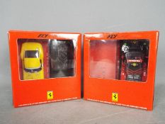 Fly - Two boxed Fly Ferrari self assembly slot car kits.