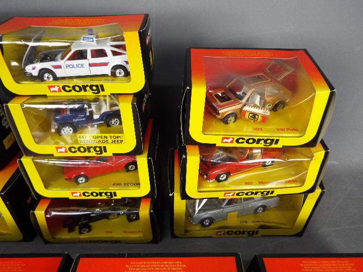 Corgi - A collection of 14 x boxed vehicles mostly in 1:36 scale including VW Polo # 302, - Image 3 of 3