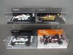 Flyslot - 4 x Williams FW07 Grand Prix cars in various liveries including a limited edition in