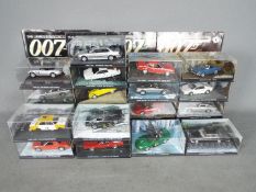 GE Fabbri - 16 boxed diecast model vehicles from 'The James Bond Car Collection' range by GE Fabbri,