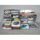 GE Fabbri - 16 boxed diecast model vehicles from 'The James Bond Car Collection' range by GE Fabbri,