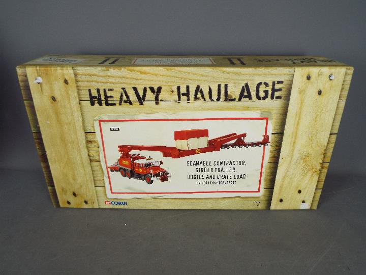 Corgi Heavy Haulage - A boxed Limited Edition Corgi Heavy Haulage CC12307 Scammell Contractor, - Image 5 of 6