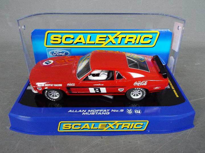 Scalextric - Ford Mustang Boss 302 limited edition in Allan Moffat Racing livery.