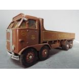 ASAM Models - A built and unboxed Scammell 8 wheel rigid dropside truck in 'BRS Whitbread' livery