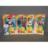 Sindy - 4 x boxed vintage Pedigree Sindy dolls, Snow Princess, Ballerina,