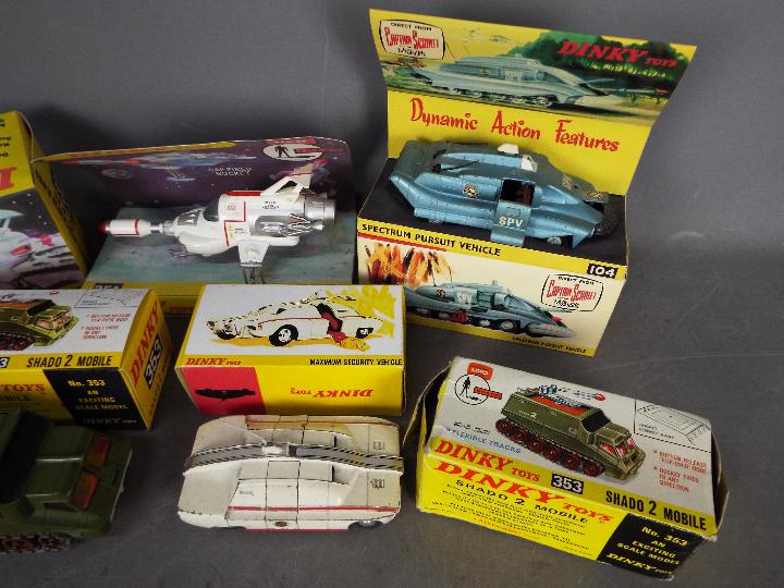 Dinky - 4 x Dinky UFO and Captain Scarlet vehicles including # 353 Shado 2, - Image 2 of 4