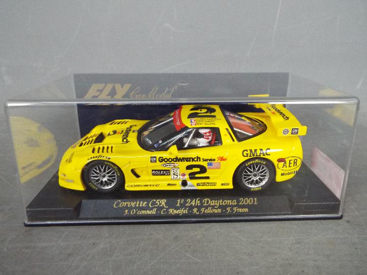Fly - 5 x Chevrolet Corvette C5R models including # A122 2000 Le Mans car, # A123 2001 Daytona car, - Image 4 of 4