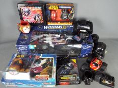 MRC - A mixed lot to include Star Wars toys plus collectibles with RC toys.