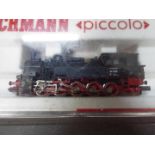 Fleischmann - A boxed Fleischmann #7078 N gauge 0-10-0 steam locomotive 94 1730 in DB black livery.