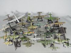 Atlas Editions - A fleet of over 20 unboxed diecast military aircraft from Atlas Editions in 1:72