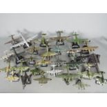 Atlas Editions - A fleet of over 20 unboxed diecast military aircraft from Atlas Editions in 1:72