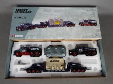 Corgi Heavy Haulage - A boxed Limited Edition Corgi Heavy Haulage #18007 Scammell Contractor x2,