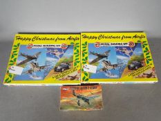 Airfix - 3 x boxed Airfix models including # 02049-1 Ju87 Stuka,