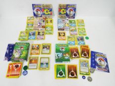 Wizards Of The Coast - Pokemon - A collection of 4 x theme decks including Water Blast, Bodyguard,