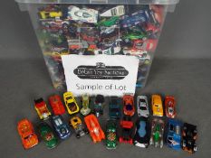 Hot Wheels - A large quantity of loose Hot Wheels cars including Holden commodore, Cunningham C4R,