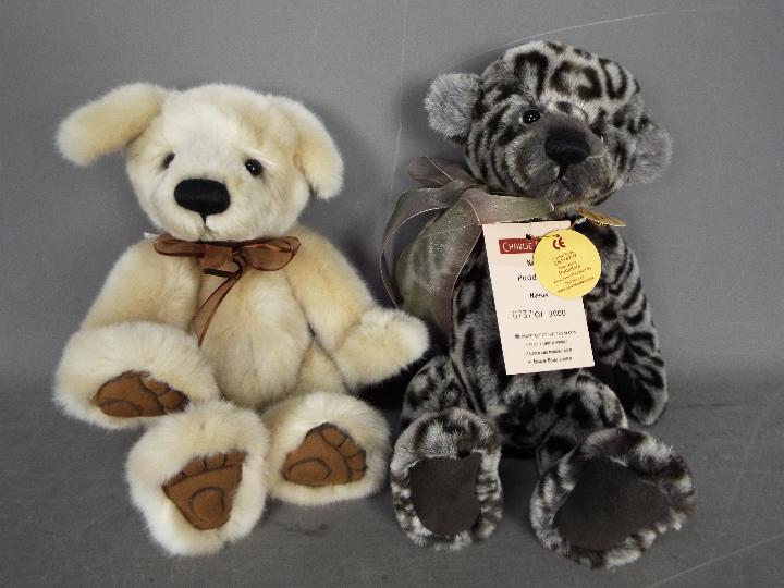 Charlie Bears - 2 x Bears, Trix and Puddifoot. # CB165108, # CB114797.