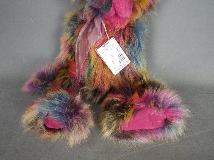 Charlie Bears - Rainbow designed by Heather Lyell in 2015 for the Plush collection. # CB159047S. - Image 3 of 4