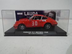 Fly - Limited edition Porsche 911 Niki Lauda memorial slot car, this is number 150 of 150 made.