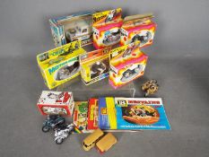 Britiains - Zylmex - Matchbox - A collection of 7 x boxed and 5 x loose models and 5 x catalogues.