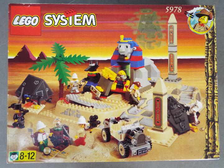 LEGO - A boxed Lego set #5978 Sphinx Secret Surprise.