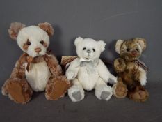 Charlie Bears - 3 x Bears, Dickory, Liddy and Andy. # CB165116, # CB161648A, # CB171777A.