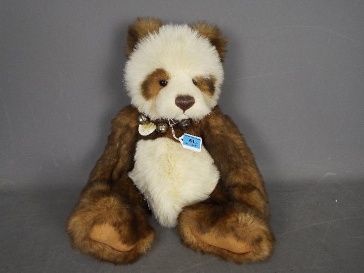 Charlie Bears - Ross designed by Isabelle Lee for the 2008 Plush collection. # CB183986.
