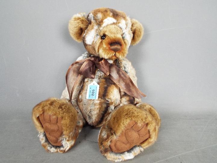 Charlie Bears - Bashful designed by Isabelle Lee in 2014 for the Plush collection. # CB141422.