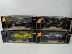 Maisto GT - 4 x Mercedes CLK DTM and AMG models in various liveries in 1:18 scale.