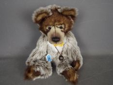 Charlie Bears - Diesel designed by Isabelle Lee for the 2009 Plush collection. # CB093854B.