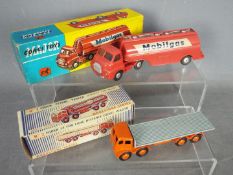 Corgi - Morestone - 2 x Boxed lorries including Corgi # 1110 Bedford Mobilgas tanker and Morestone