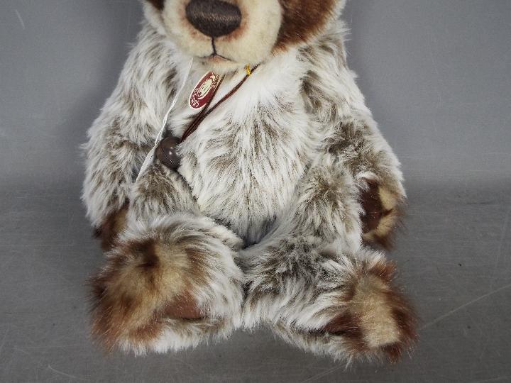 Charlie Bears - Diesel designed by Isabelle Lee in 2009 for the Plush collection. # CB093854B. - Image 3 of 4