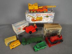 Dinky Toys - A collection of six diecast Dinky Toys, four of which are boxed.