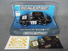 Scalextric - A boxed Limited Edition 'SLN' Scalextric C3748 Ford Escort Crystal Palace 1971 David