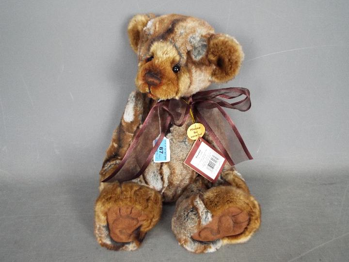 Charlie Bears - Bashful designed by Isabelle Lee in 2014 for the Plush collection. # CB141422.